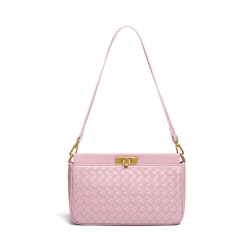Bolsa feminina Baguete Feminina Trançada Bali - Elegante e Compacta