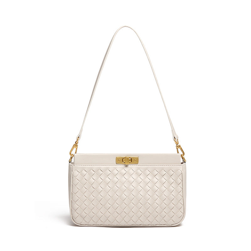 Bolsa feminina Baguete Feminina Trançada Bali - Elegante e Compacta