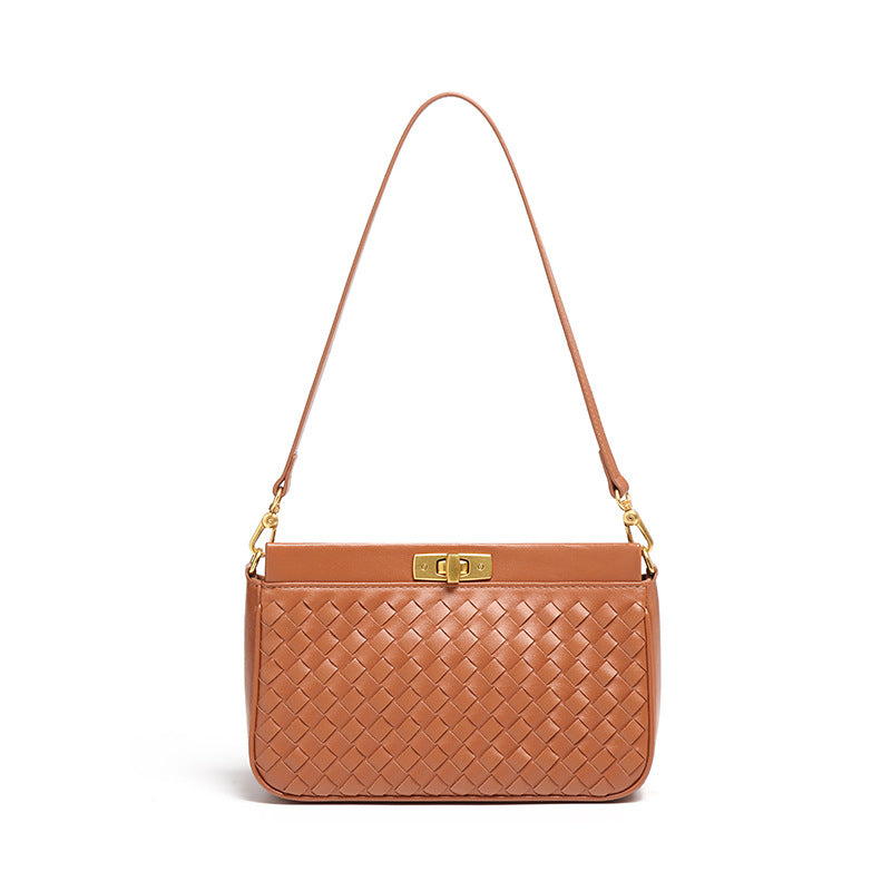 Bolsa feminina Baguete Feminina Trançada Bali - Elegante e Compacta