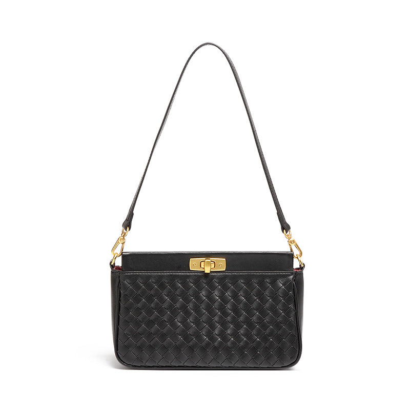 Bolsa feminina Baguete Feminina Trançada Bali - Elegante e Compacta