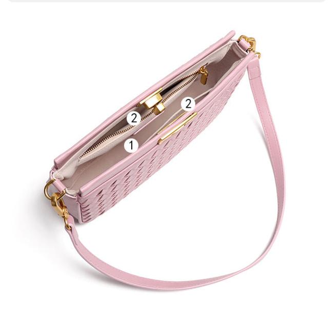 Bolsa feminina Baguete Feminina Trançada Bali - Elegante e Compacta