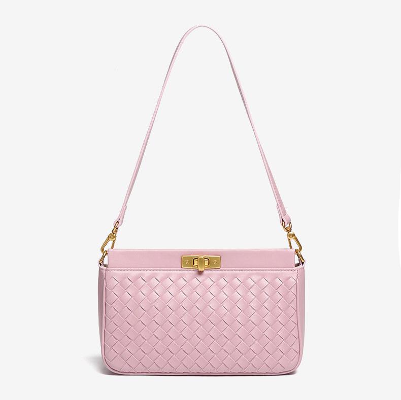 Bolsa feminina Baguete Feminina Trançada Bali - Elegante e Compacta