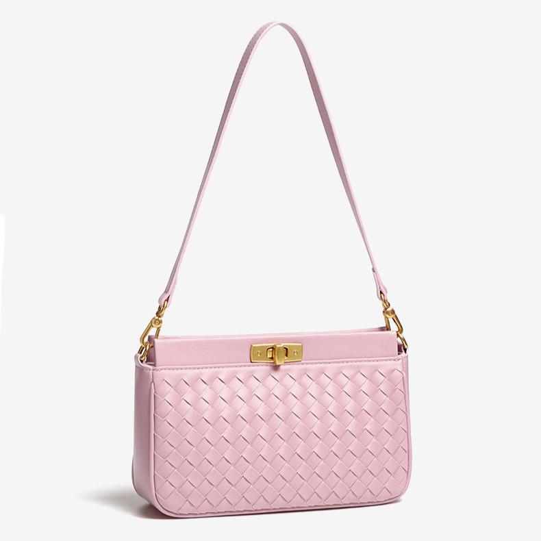 Bolsa feminina Baguete Feminina Trançada Bali - Elegante e Compacta