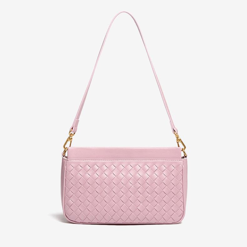 Bolsa feminina Baguete Feminina Trançada Bali - Elegante e Compacta