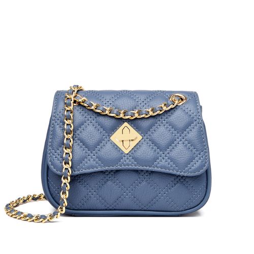 Bolsa Feminina Tiracolo de Couro Xadrez, Bolsa Tiracolo Feminina, Bolsa Pequena, Bolsa Feminina Transversal, Bolsa Feminina Pequena, Bolsa Feminina, Bolsa de Couro