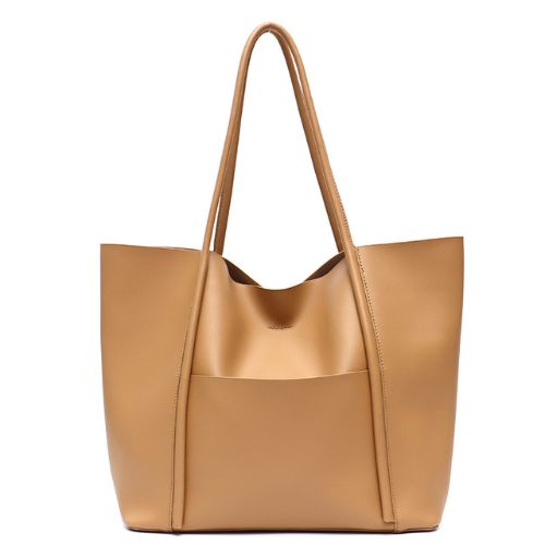 Bolsa de Ombro Feminina de Couro Bella - Alça Longa e Espaçosa