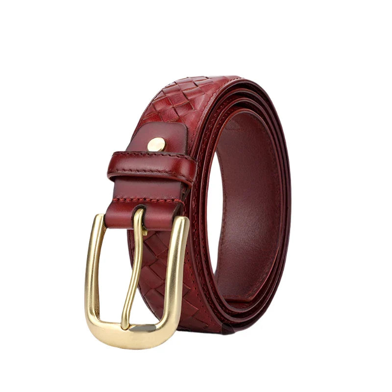 Cinto Feminino Trançado Verona – Material Legítimo