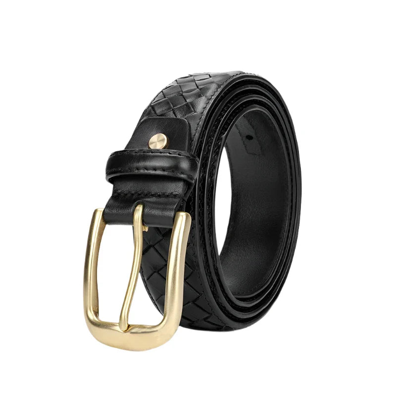 Cinto Feminino Trançado Verona – Material Legítimo