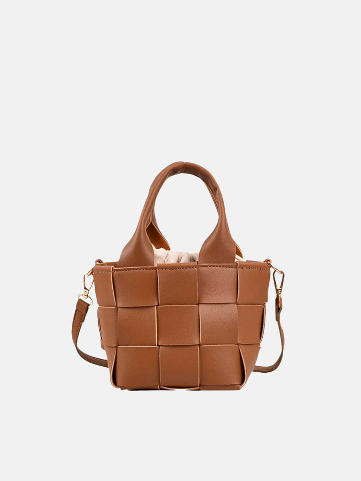 Bolsa Tami Couro Ecológico | Bolsa Feminina Tiracolo Pequena e Elegante