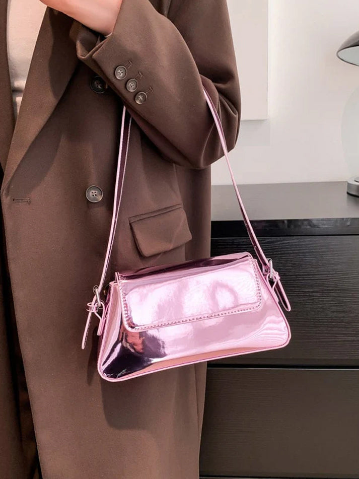 Bolsa Lizza Couro Ecológico – Elegância e Estilo para a Noite