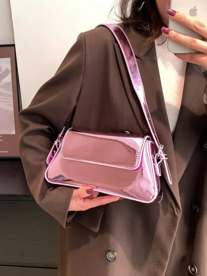 Bolsa Lizza Couro Ecológico – Elegância e Estilo para a Noite