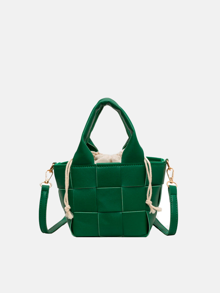 Bolsa Tami Couro Ecológico | Bolsa Feminina Tiracolo Pequena e Elegante