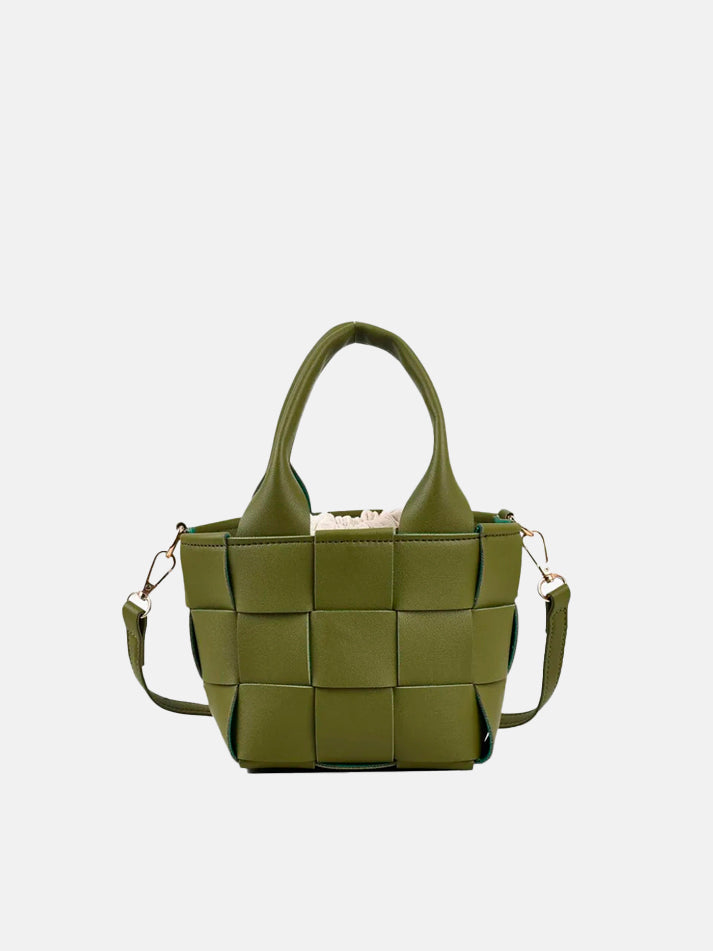 Bolsa Tami Couro Ecológico | Bolsa Feminina Tiracolo Pequena e Elegante