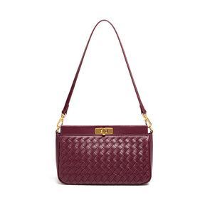 Bolsa feminina Baguete Feminina Trançada Bali - Elegante e Compacta