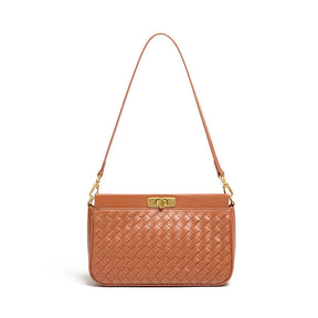 Bolsa feminina Baguete Feminina Trançada Bali - Elegante e Compacta