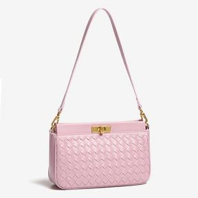 Bolsa feminina Baguete Feminina Trançada Bali - Elegante e Compacta