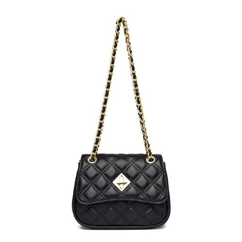 Bolsa Feminina Tiracolo de Couro Xadrez, Bolsa Tiracolo Feminina, Bolsa Pequena, Bolsa Feminina Transversal, Bolsa Feminina Pequena, Bolsa Feminina, Bolsa de Couro