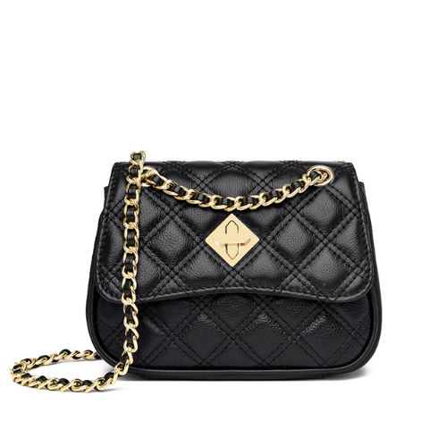 Bolsa Feminina Tiracolo de Couro Xadrez, Bolsa Tiracolo Feminina, Bolsa Pequena, Bolsa Feminina Transversal, Bolsa Feminina Pequena, Bolsa Feminina, Bolsa de Couro
