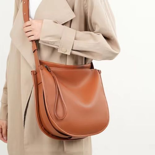 Bolsa Feminina Média, Bolsa Feminina, Bolsa de Ombro Feminina, Bolsa de Ombro Casual, Bolsa de Couro Legítimo