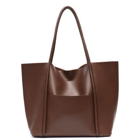 Bolsa de Ombro Feminina de Couro Bella - Alça Longa e Espaçosa
