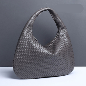 Bolsa feminina Giovanna – Maxi Shoulder Trançada Estilo Italiano