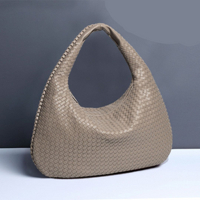 Bolsa feminina Giovanna – Maxi Shoulder Trançada Estilo Italiano