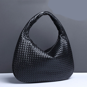 Bolsa feminina Giovanna – Maxi Shoulder Trançada Estilo Italiano
