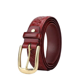 Cinto Feminino Trançado Verona – Material Legítimo