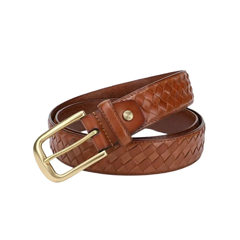 Cinto Feminino Trançado Verona – Material Legítimo
