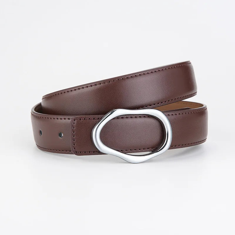 Cinto de Material Legítimo Bologna – Elegância Natural