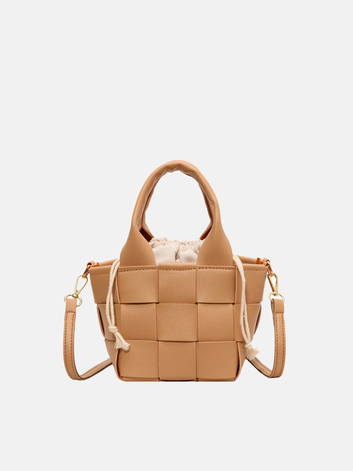 Bolsa Tami Couro Ecológico | Bolsa Feminina Tiracolo Pequena e Elegante