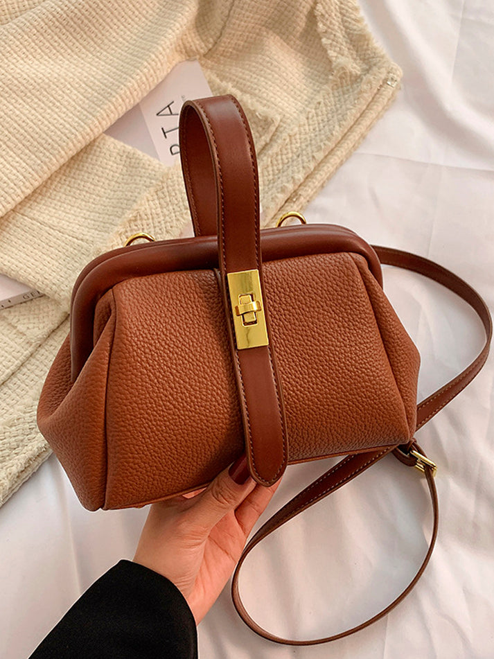 Bolsa Cardia em Couro Ecológico – Sofisticação com Charme Único