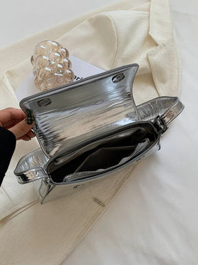 Bolsa Lizza Couro Ecológico – Elegância e Estilo para a Noite