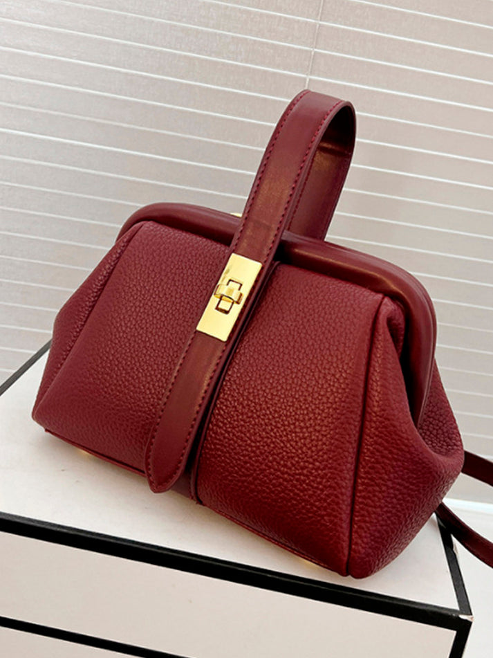 Bolsa Cardia em Couro Ecológico – Sofisticação com Charme Único
