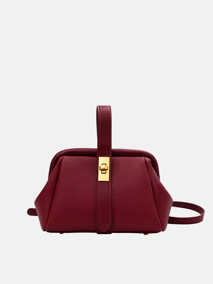 Bolsa Cardia em Couro Ecológico – Sofisticação com Charme Único